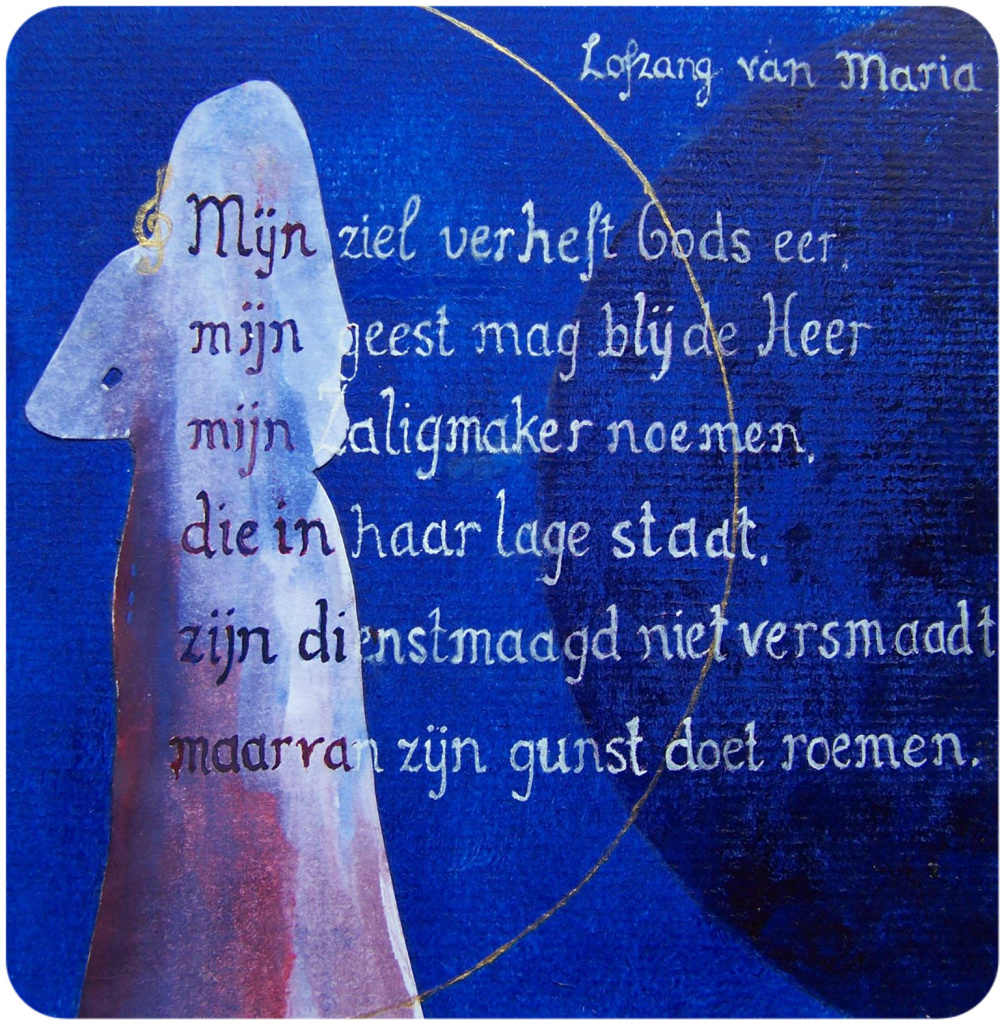 lofzangmaria met kader